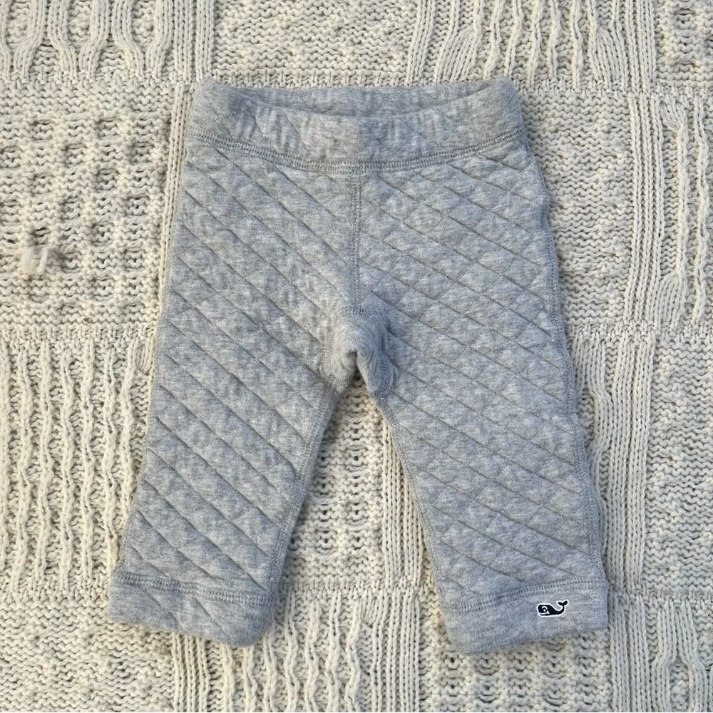 Vineyard Vines Baby Diamond Quilted Matching Two Piece Jogger Set Size 6-12 Mo.
